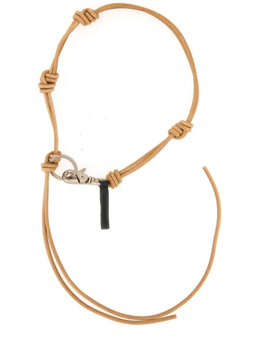 Our Legacy Leather Keychain - 1