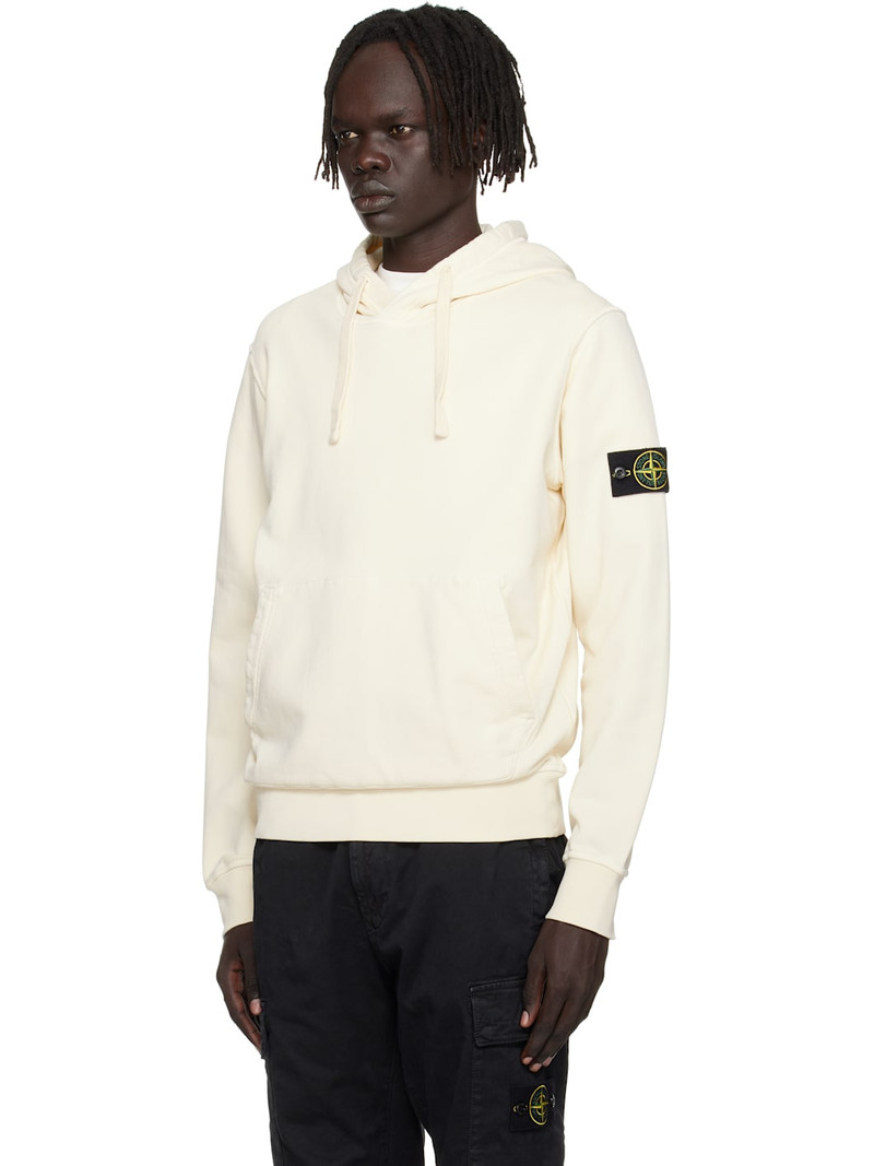 Stone Island Off-White 6100062 Organic Cotton Fleece Hoodie outlook