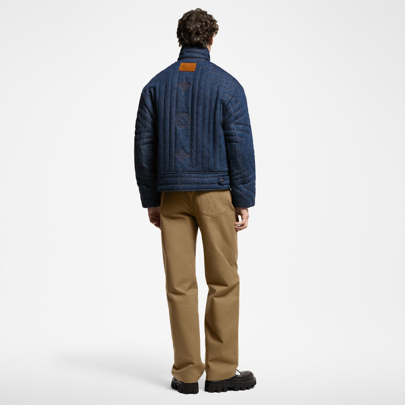 Quilted Denim Jacket 3