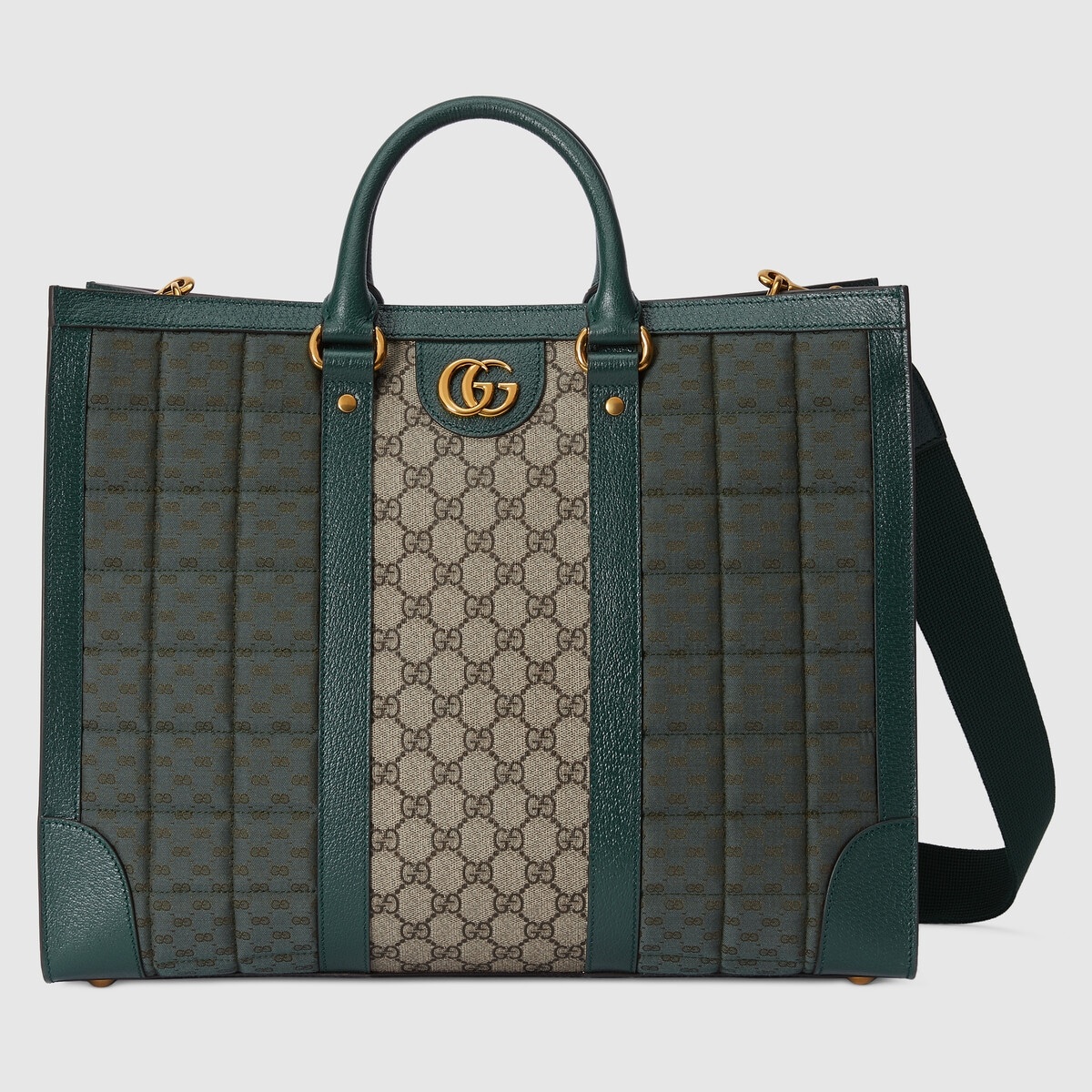 Mini GG canvas large tote bag - 1
