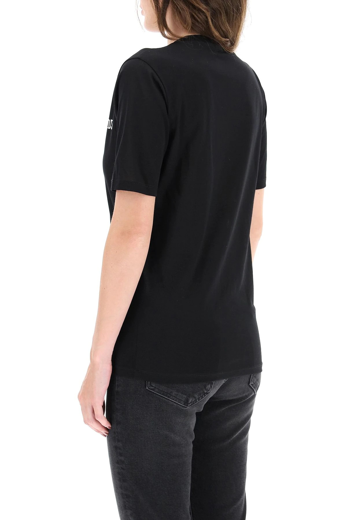 LOGO V-NECKLINE  T-SHIRT - 4