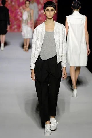 zOthers - Dries van Noten cream sequin bomber S - 2