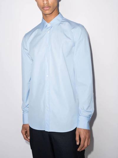 Alexander McQueen back-print cotton shirt outlook