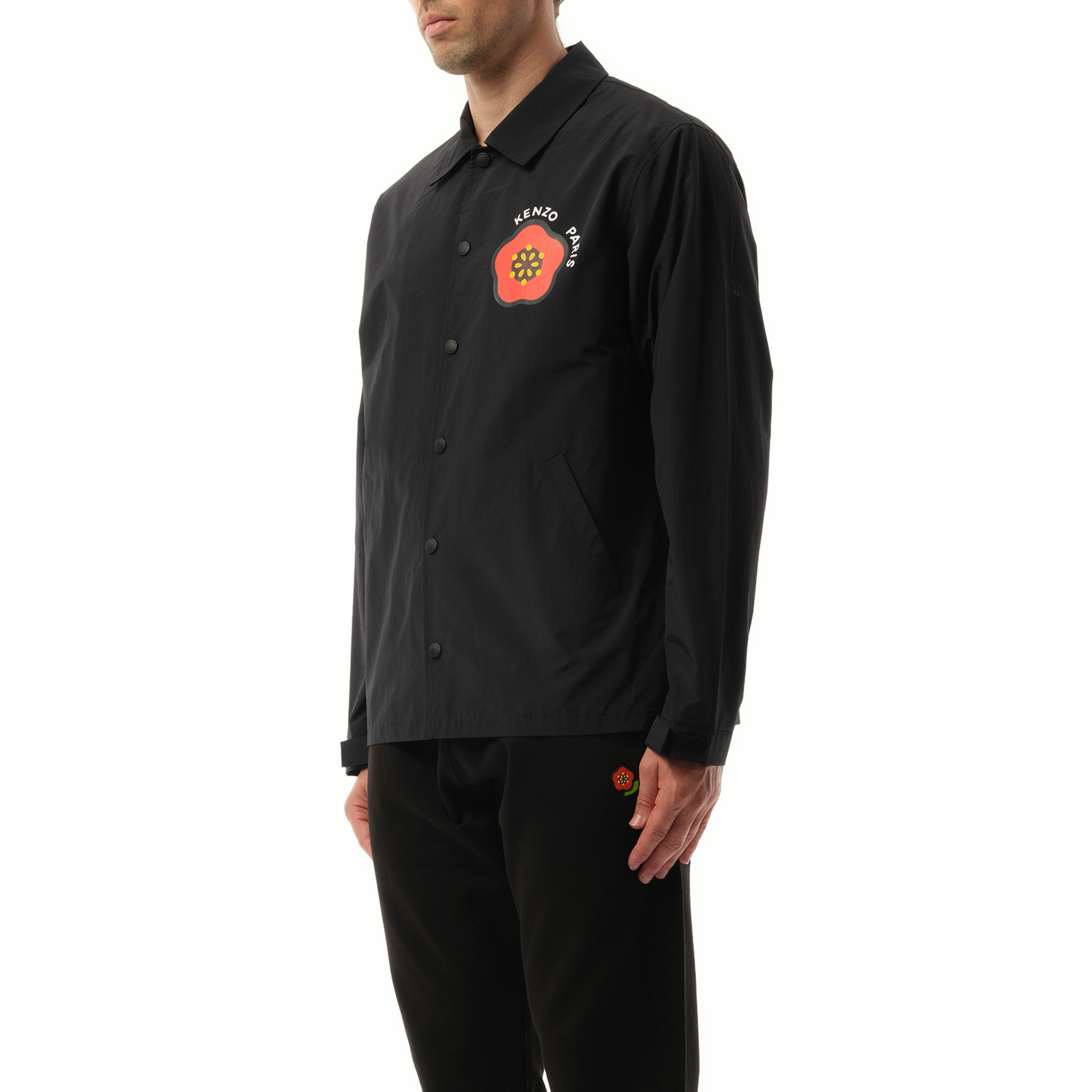 Kenzo Pop Light Coach Jacket in Black - 5
