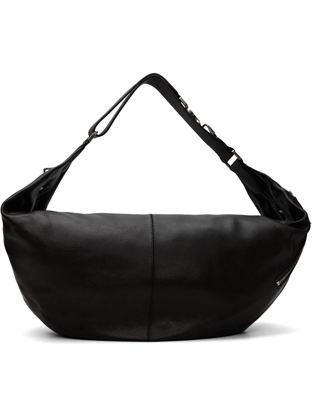 Brown Large Quiver Clip Leather Bag - 1