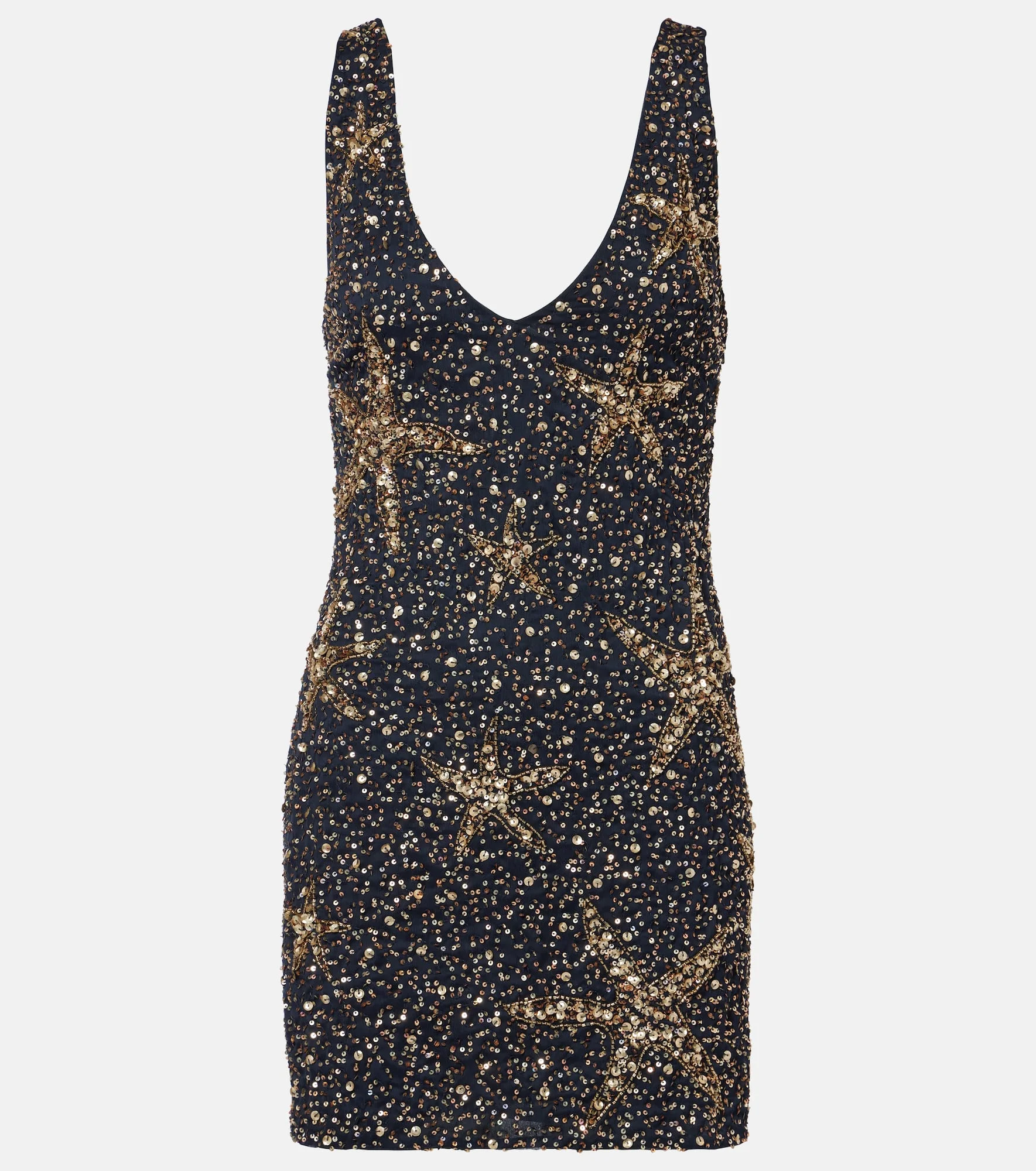 Star Fish sequined minidress - 1