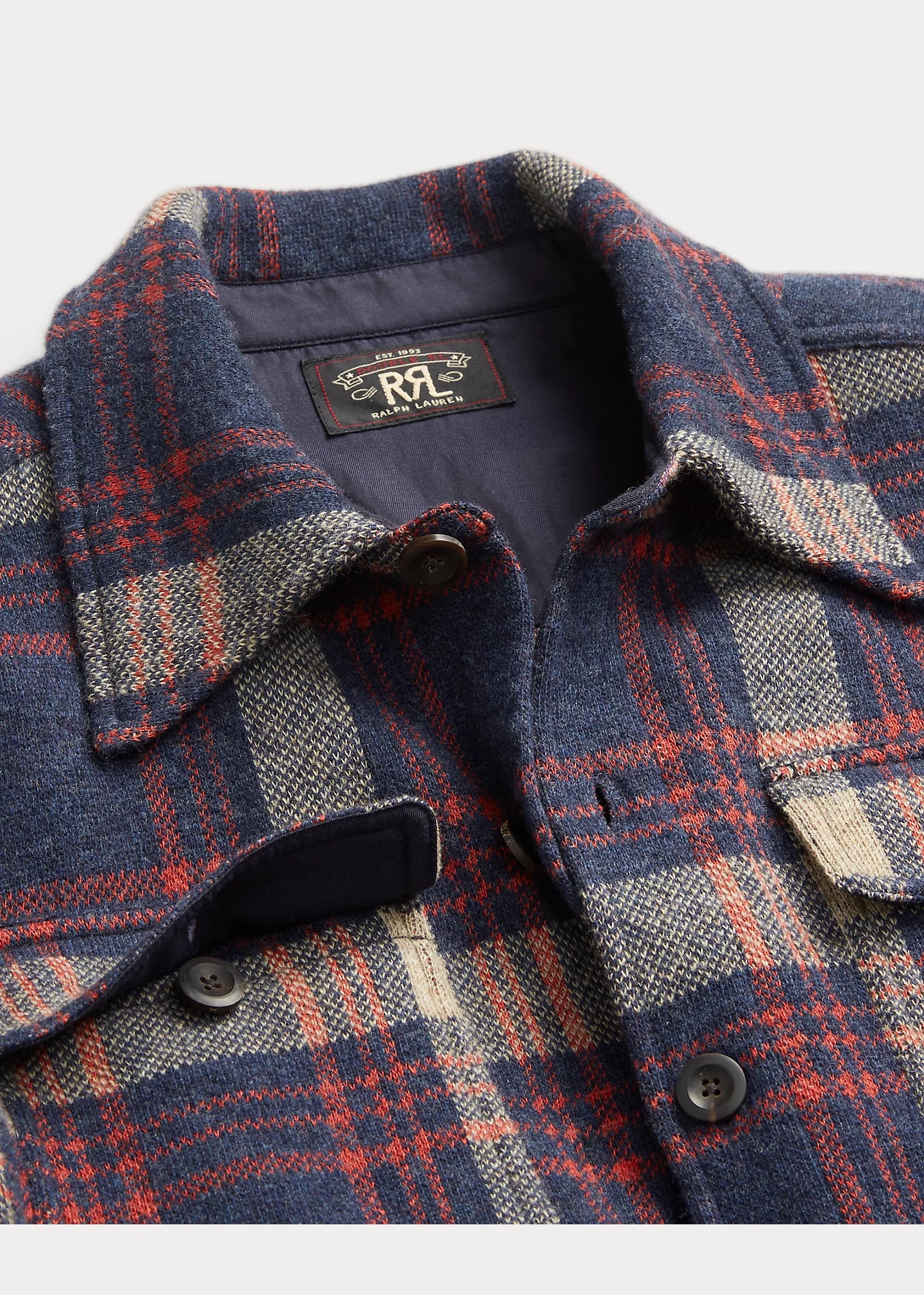 Plaid Wool-Blend Workshirt Sweater - 3
