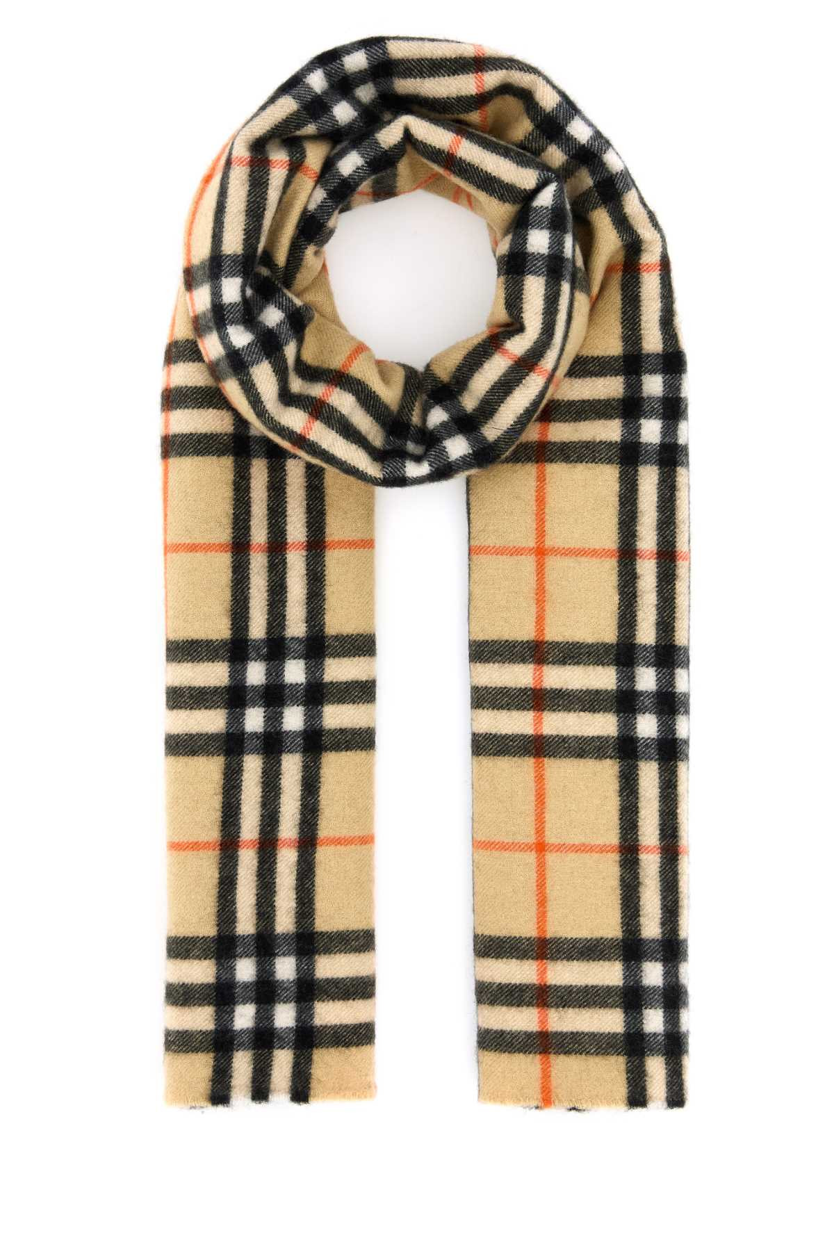 Burberry Women Embroidered Cashmere Scarf - 1