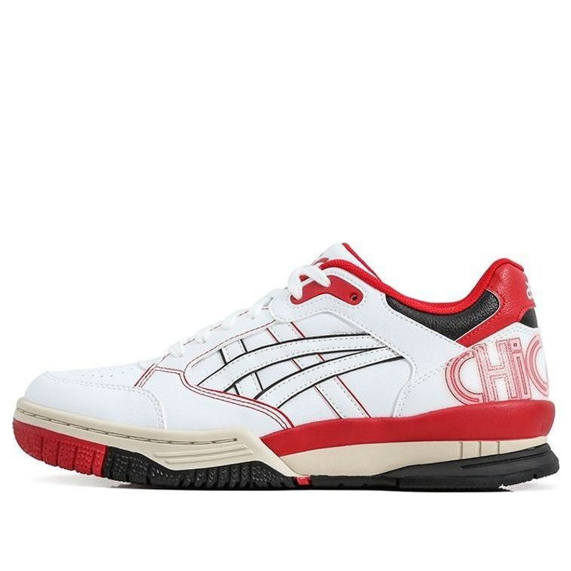 ASICS GEL-SPOTLYTE 낮은 레트로 농구 신발 화이트 레드 유니섹스 시카고 Limited 'White Red'1203A233- - 1