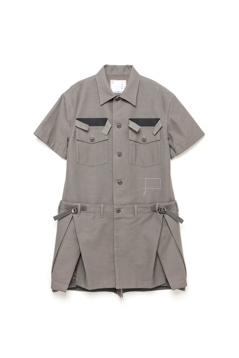 WTAPS Cotton Back Satin Dress - 1