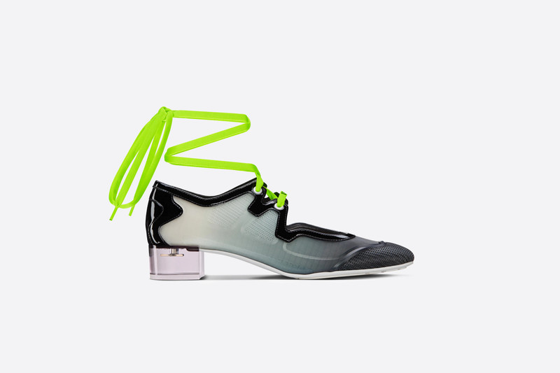 D-Mension Lace-Up Ballerina Flat 1