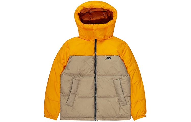 New Balance Classic Trend Two Sides Puffer Jacket 'Orange Brown' NP943043-MY - 5