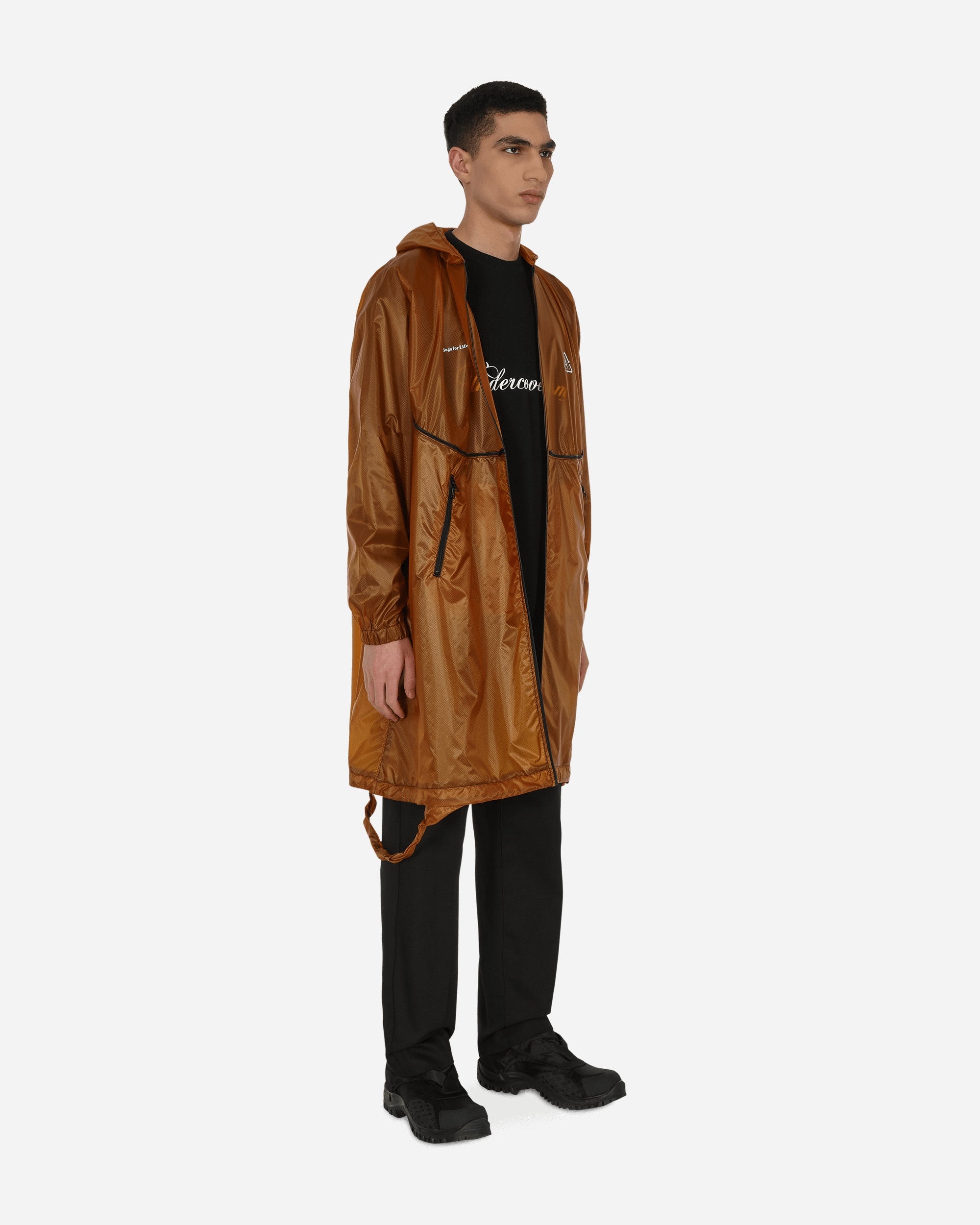 Packable Parka Jacket Brown - 5