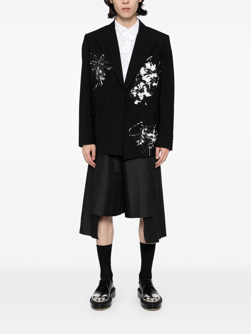 Comme des Garçons Homme Plus pleated tailored shorts outlook