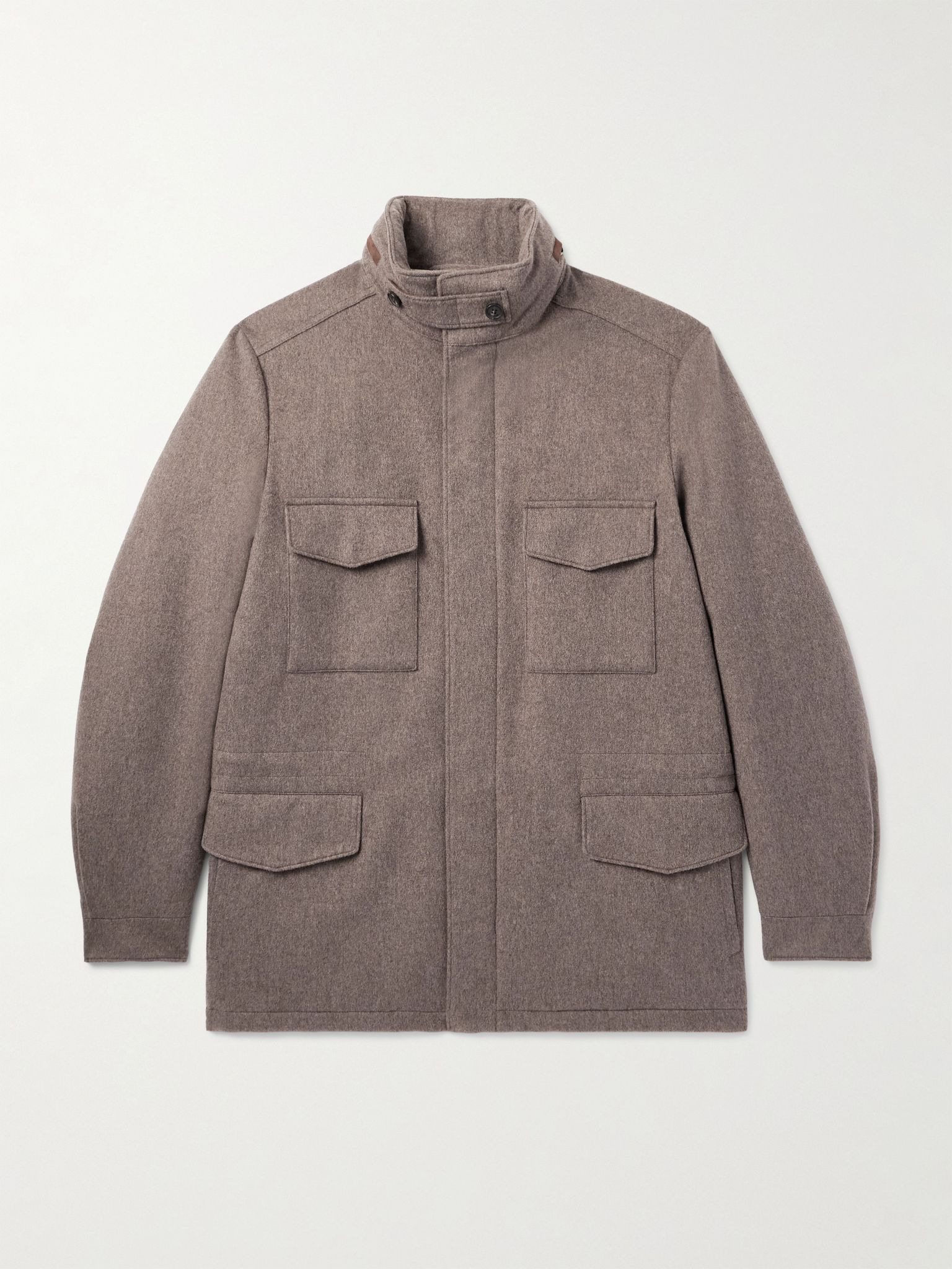 Traveller Padded Rain System® Cashmere Field Jacket Brown - 1