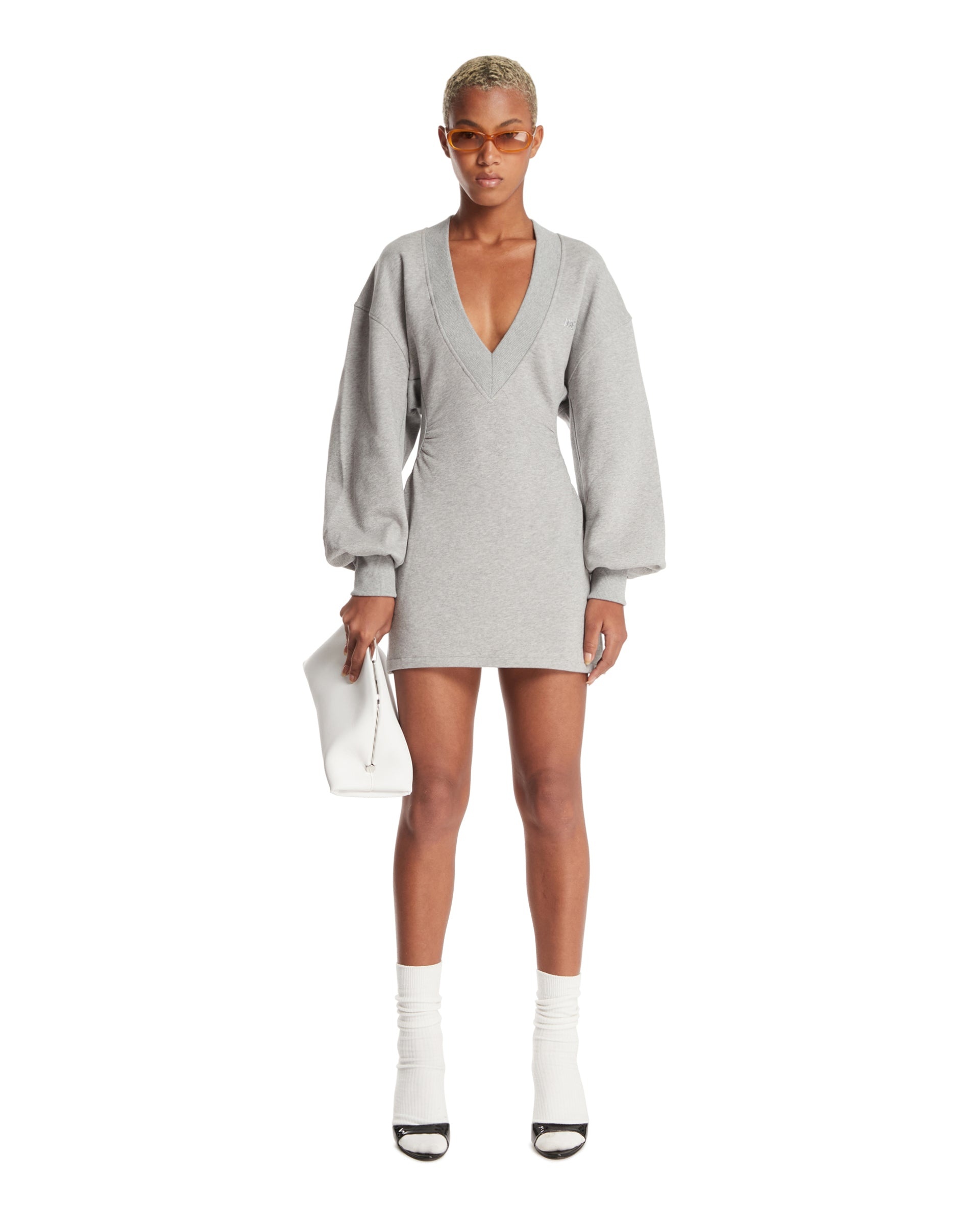 Gray Mini Dress - 2