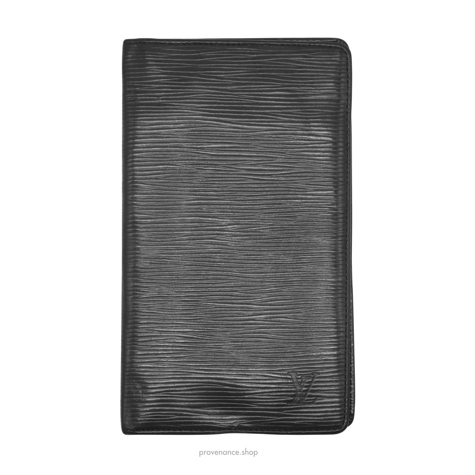Louis Vuitton Long Wallet - Black Epi Noir Leather - 2