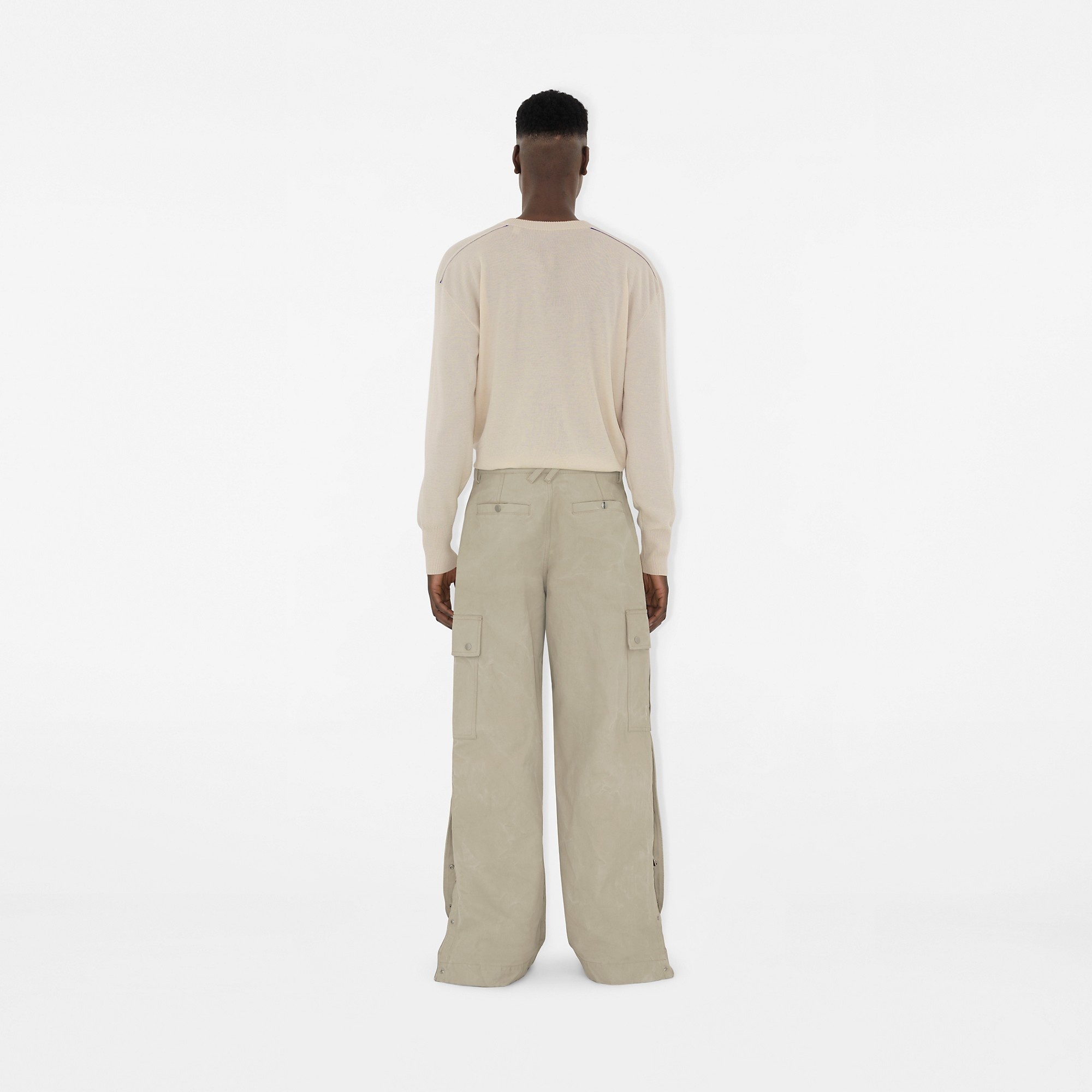 Cotton Cargo Trousers - 4