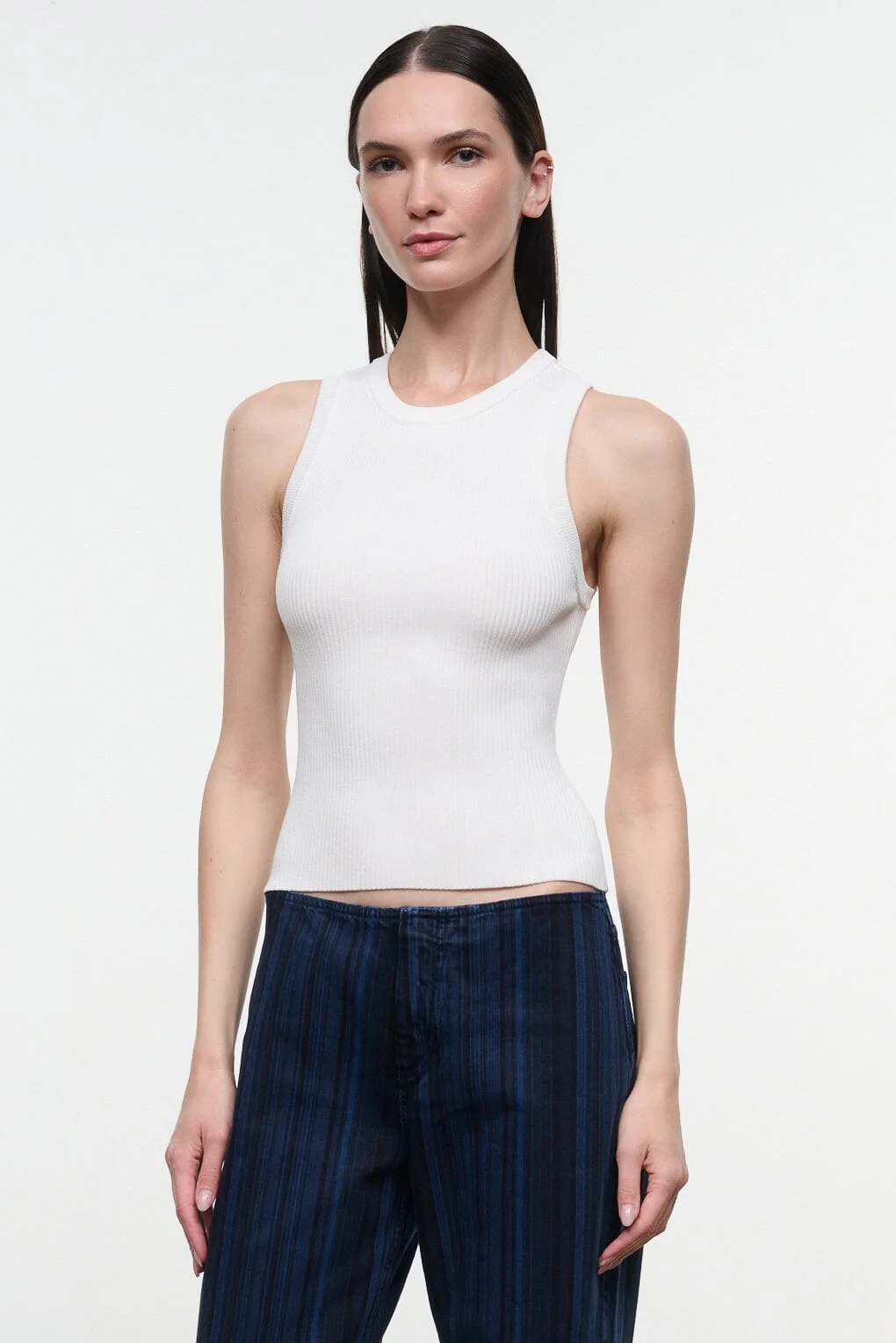 STAUD MALIA TANK WHITE - 1