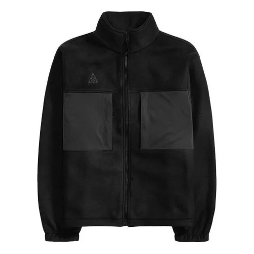 Nike ACG Splicing polar fleece Jacket Black BQ3446-011 - 1