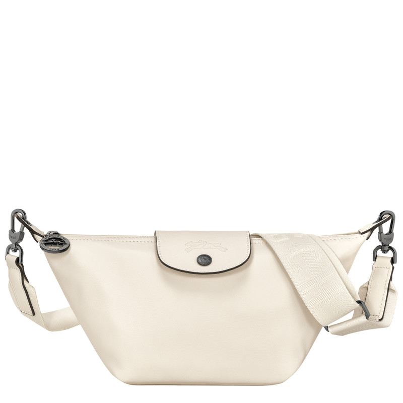 Le Pliage Xtra XS Crossbody bag Ecru - Leather 1