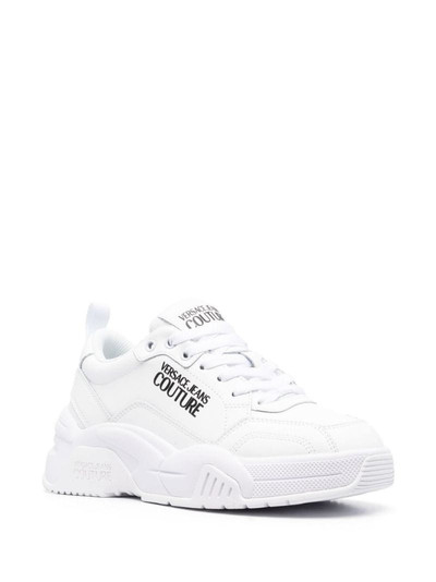VERSACE JEANS COUTURE logo-print chunky sneakers outlook