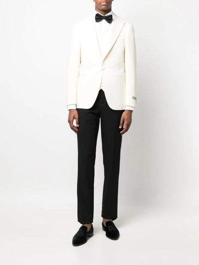 Canali single-breasted wool blazer outlook