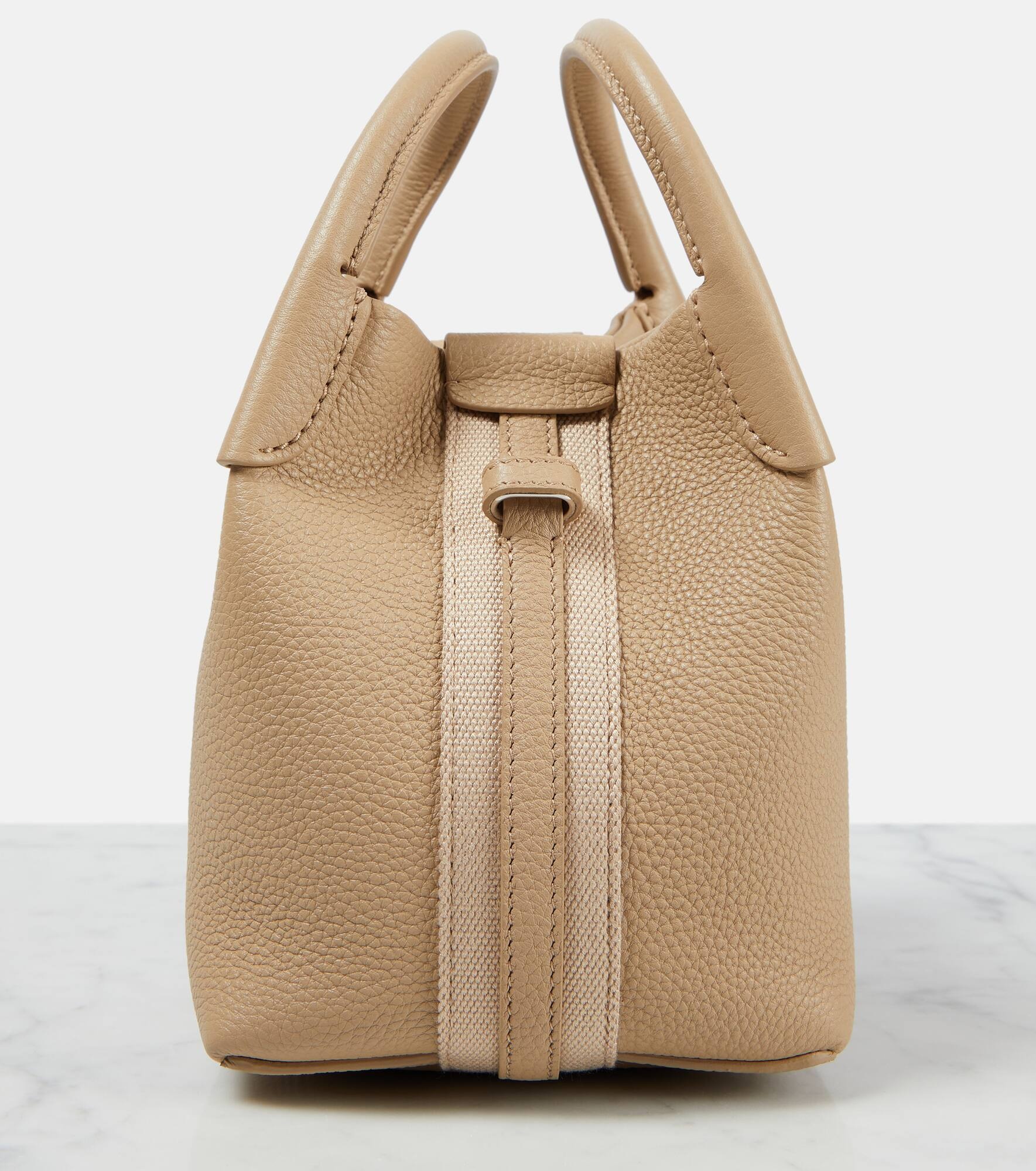 Bale Micro leather tote bag - 6