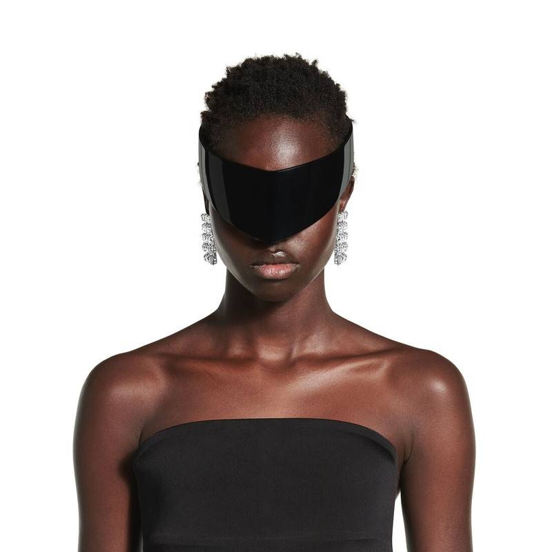 Women's 10pm Earrings in Shiny Silver 5