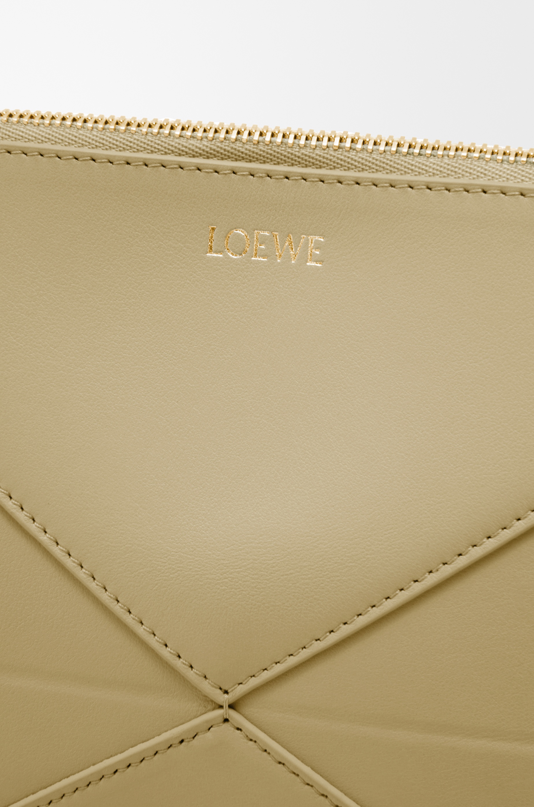 Puzzle Fold pouch in shiny nappa calfskin - 10