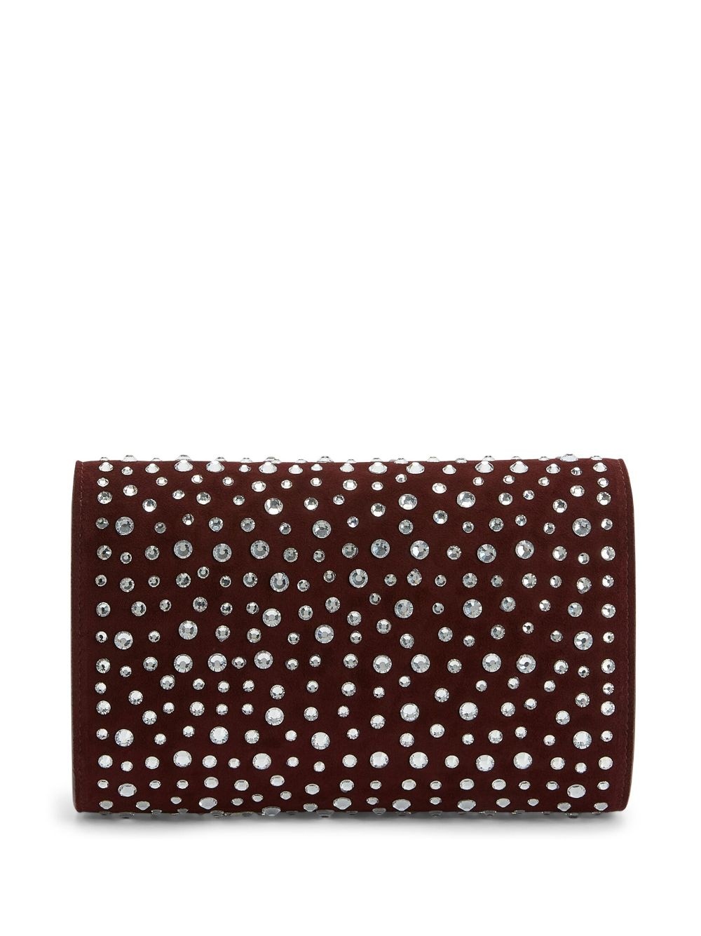Cleopatra crystal-embellished clutch bag - 3