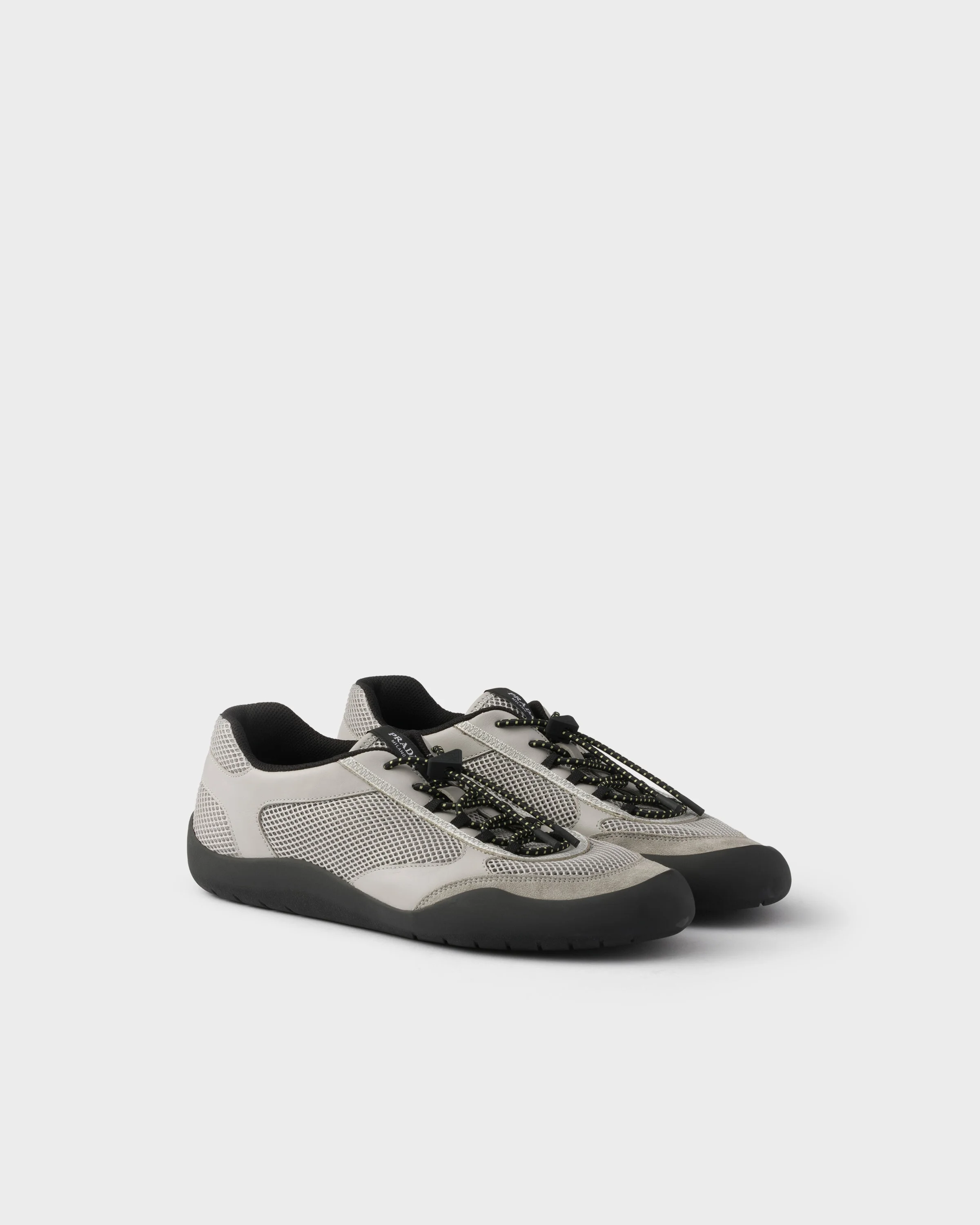 Speedrock leather and mesh fabric sneakers - 1