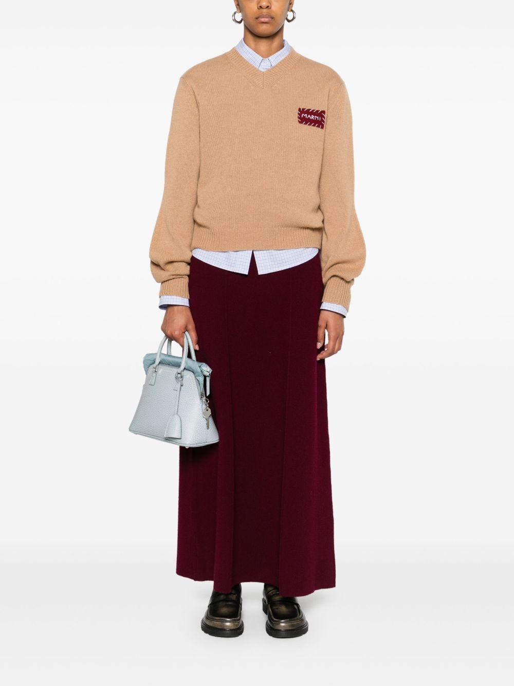 V-neck sweater - 2