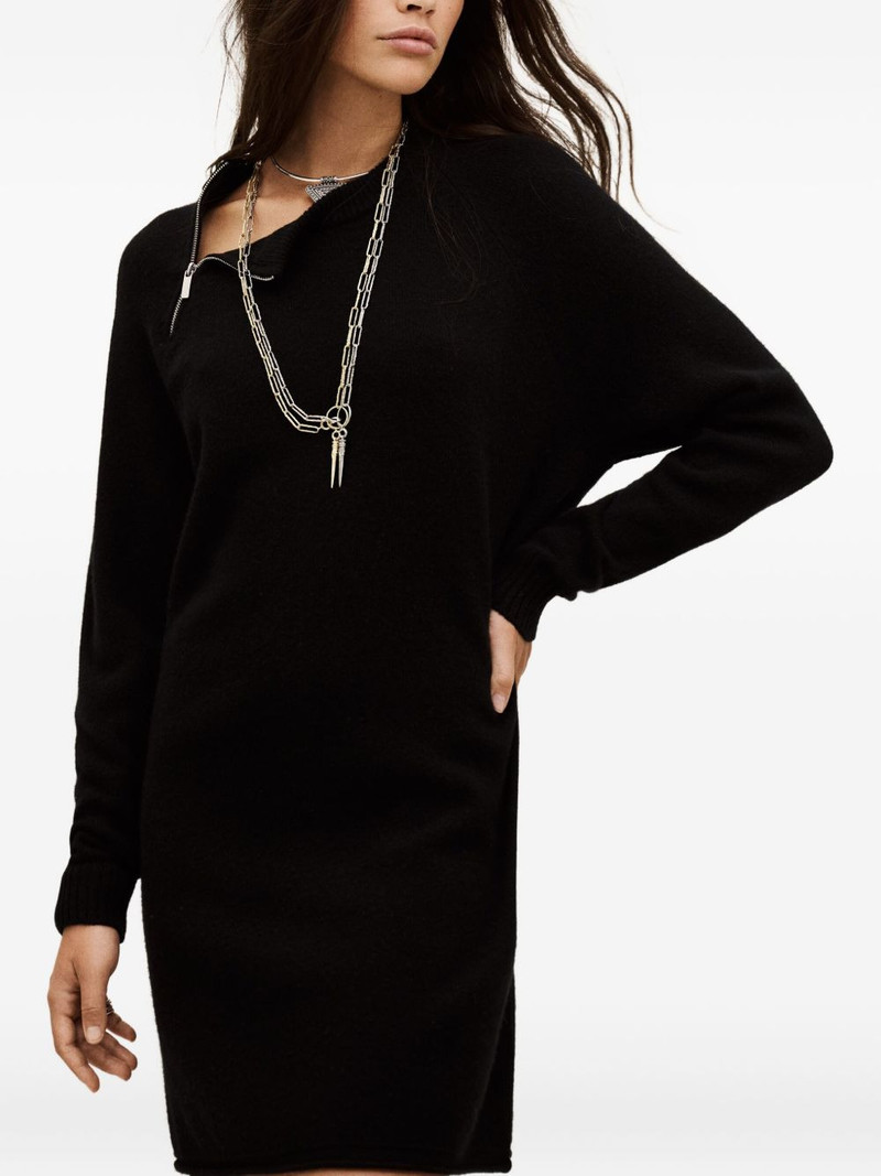 Cheima zip detail dress 4