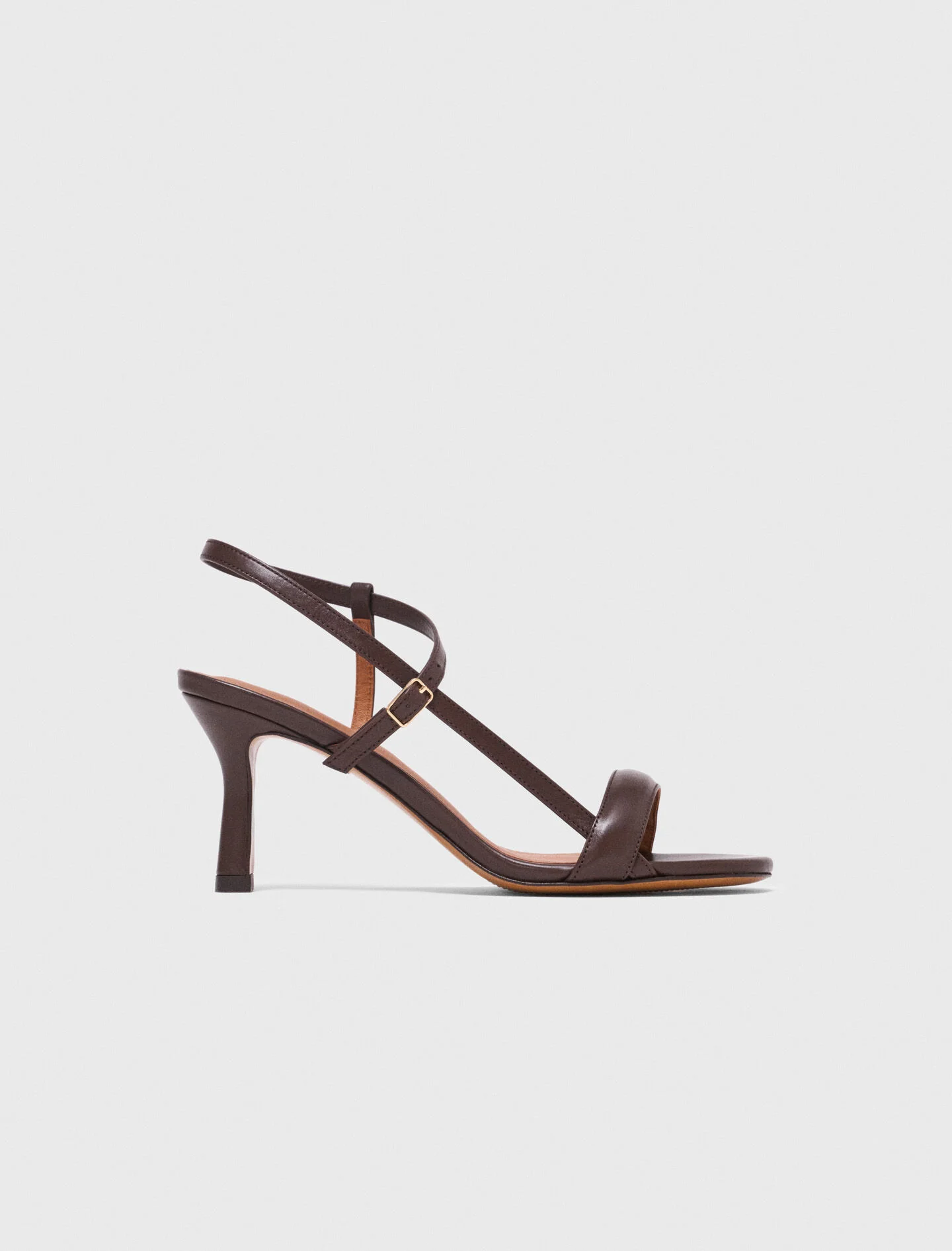 Strappy leather sandals - 1