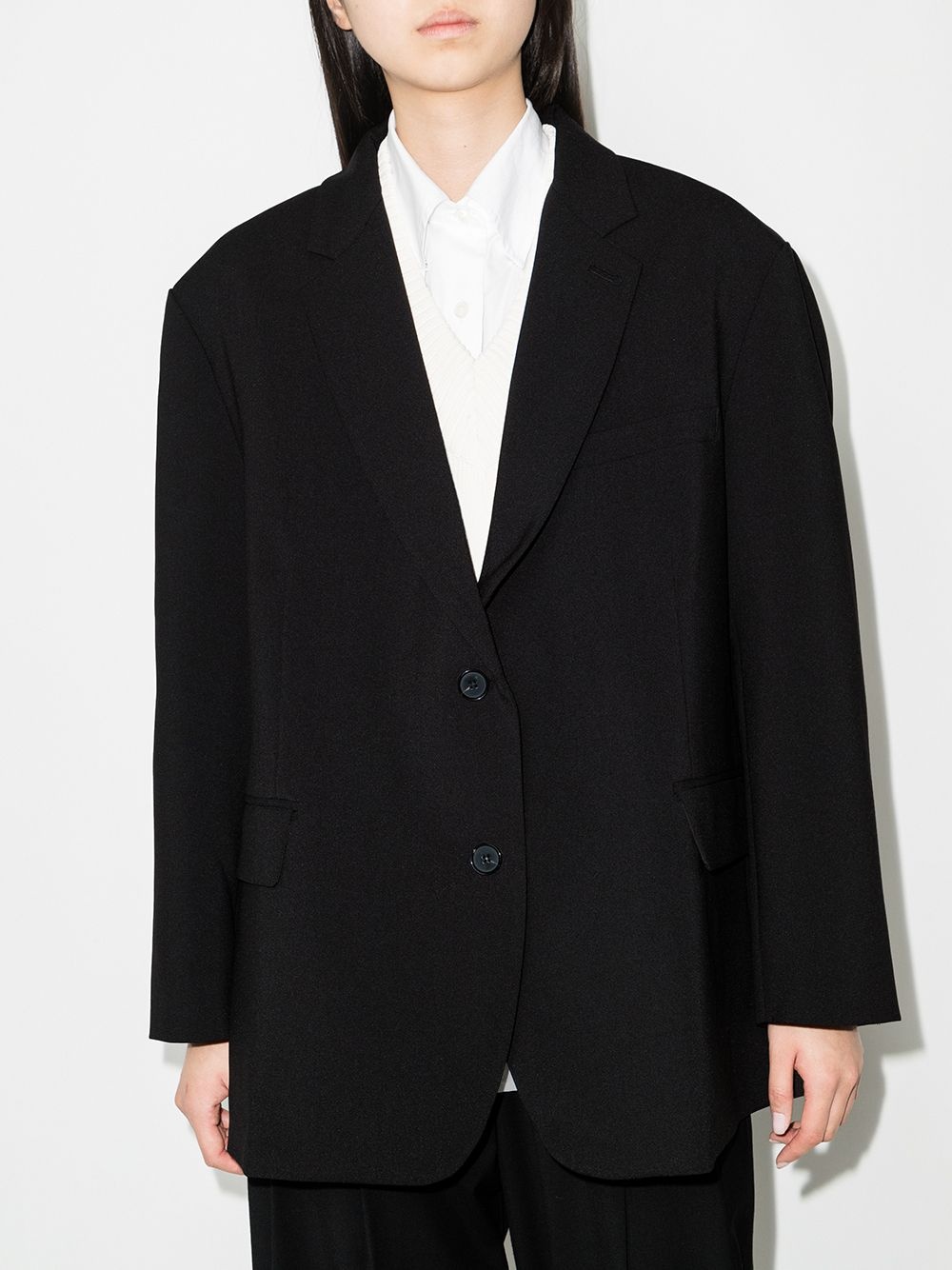 Bea single-breasted oversize blazer - 2