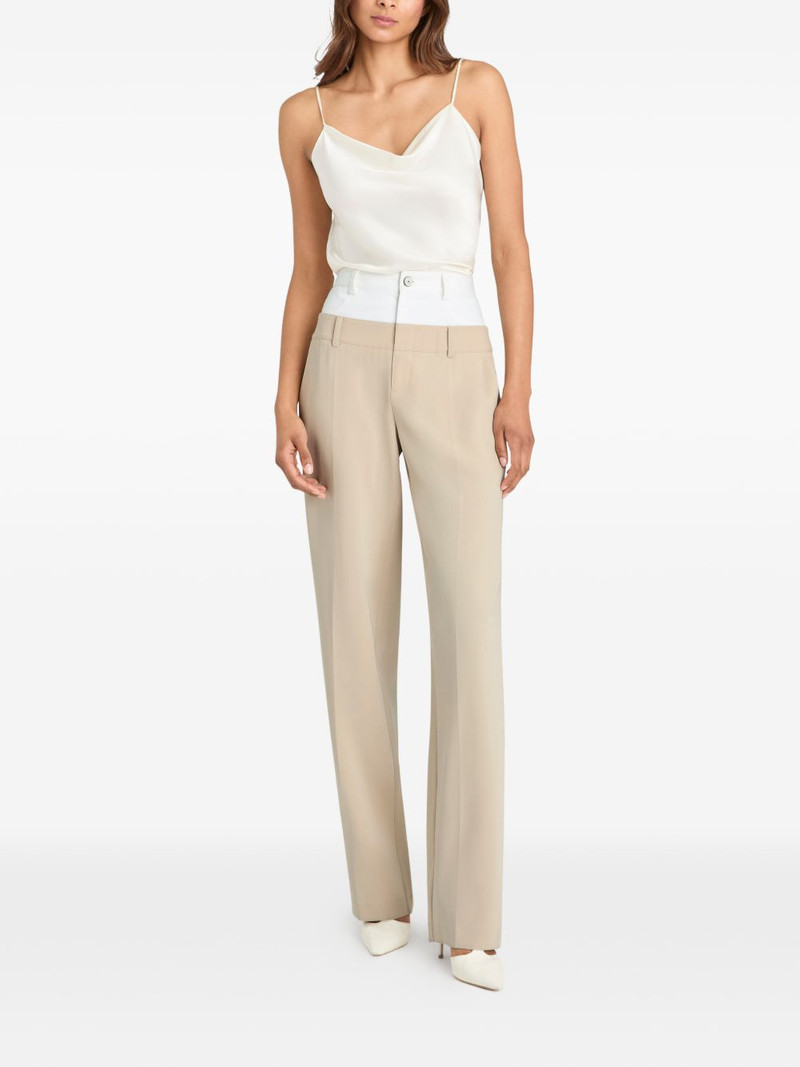 Cinq à Sept Dionne double-waistband trousers outlook
