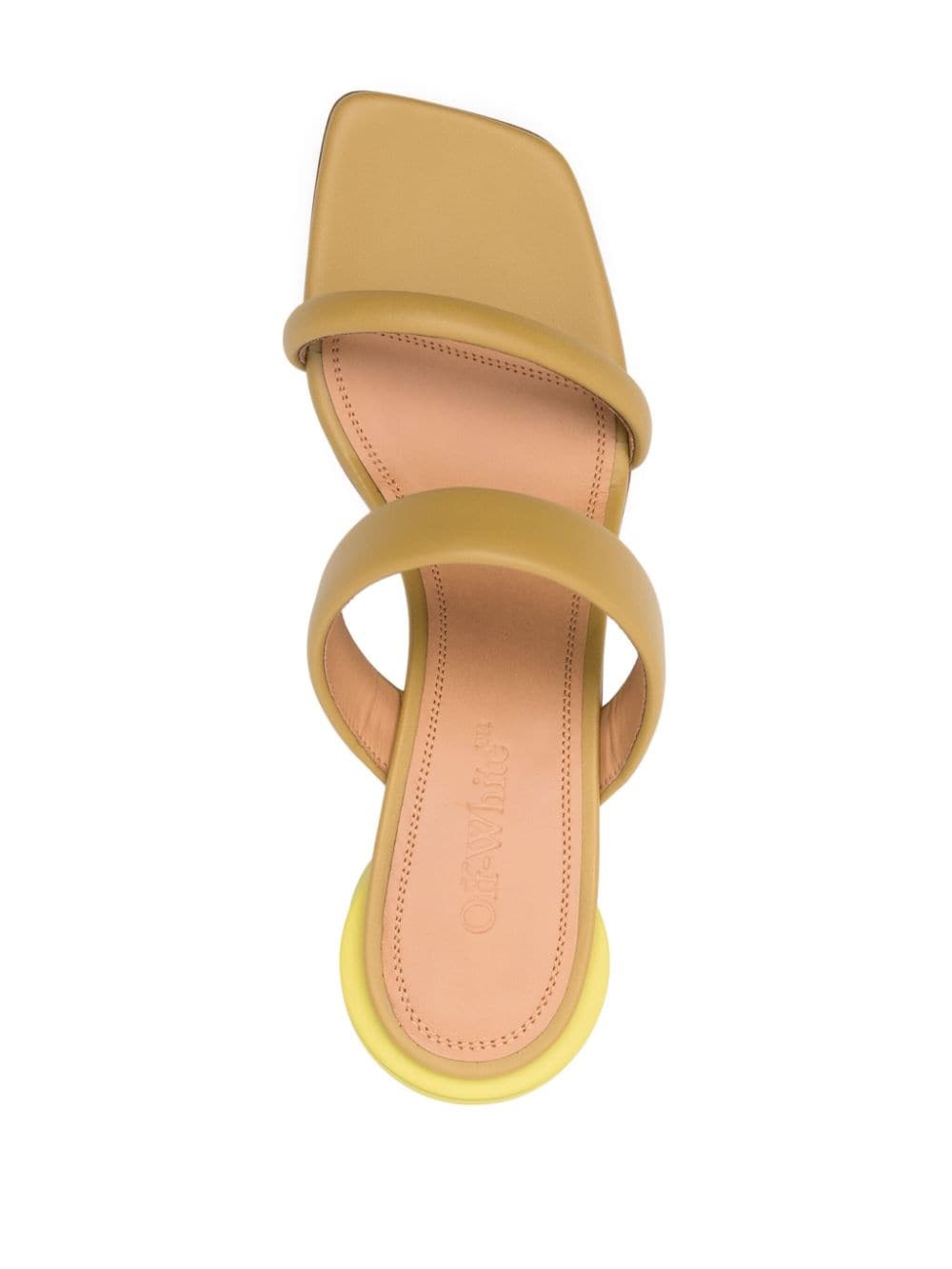 Spring 55mm leather mules - 4