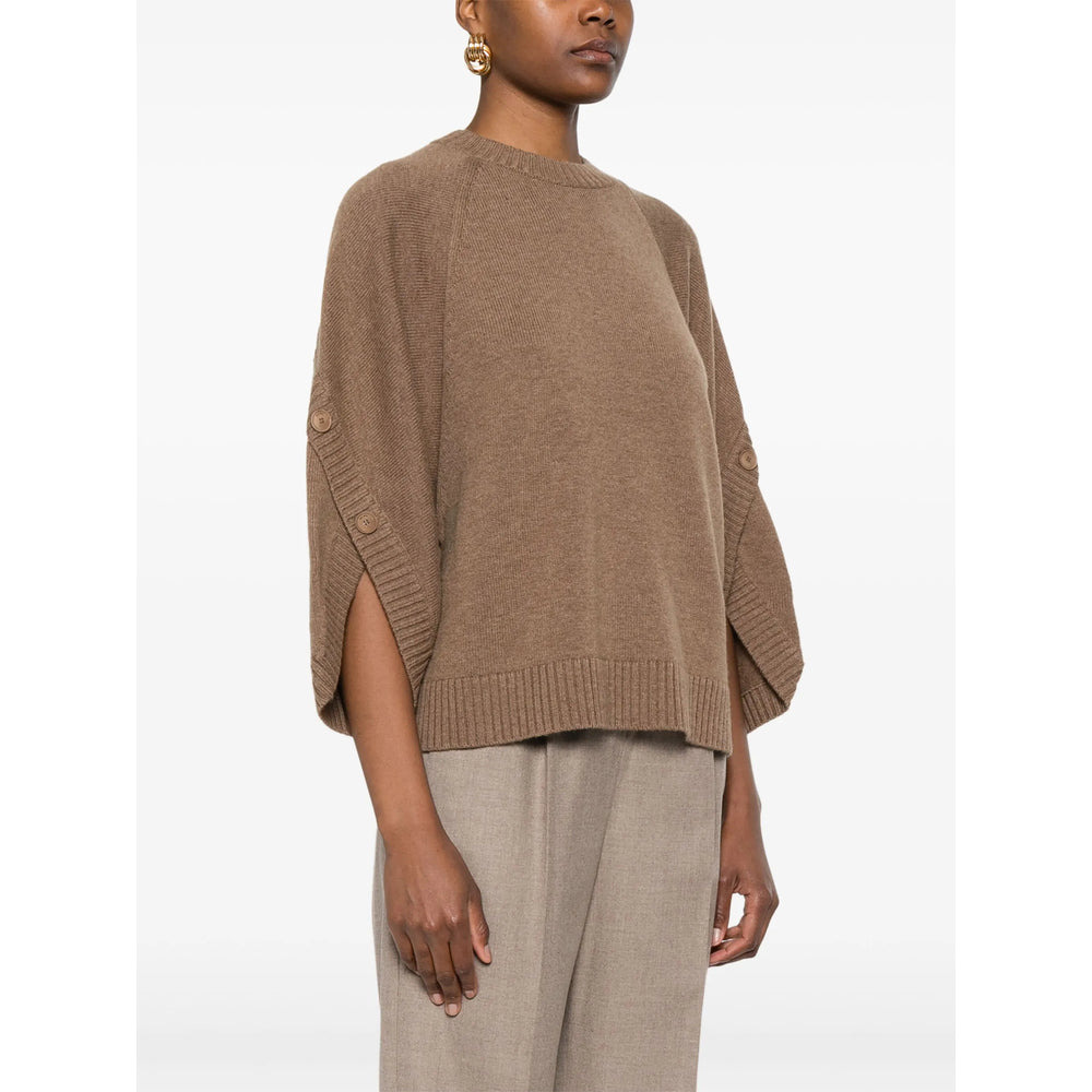 Max Mara Brown Knitwear - Jumpers Women - 5