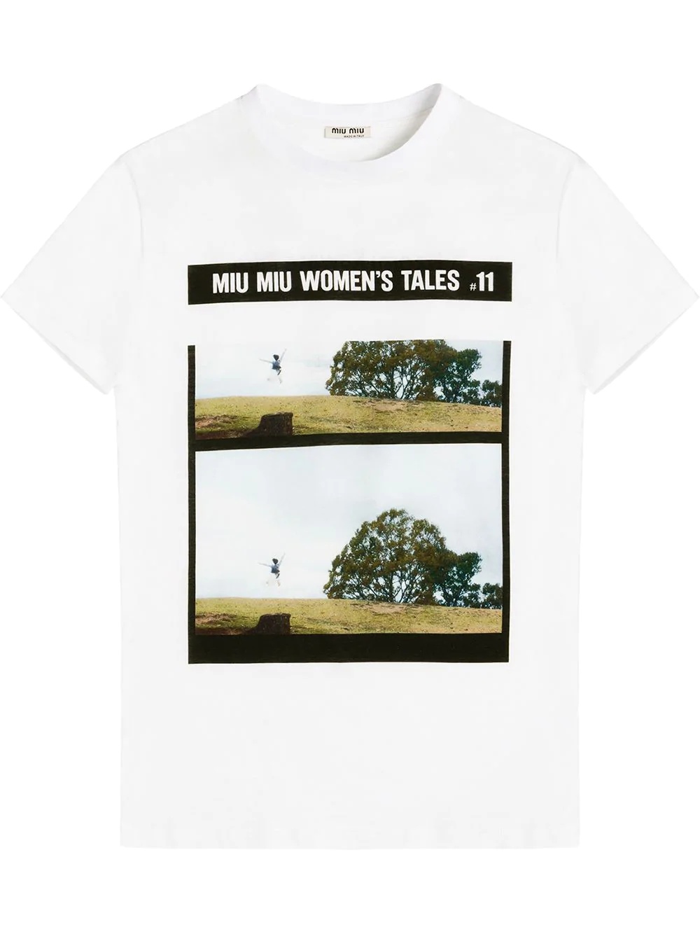 Miu Miu Tales jersey T-shirt - 1