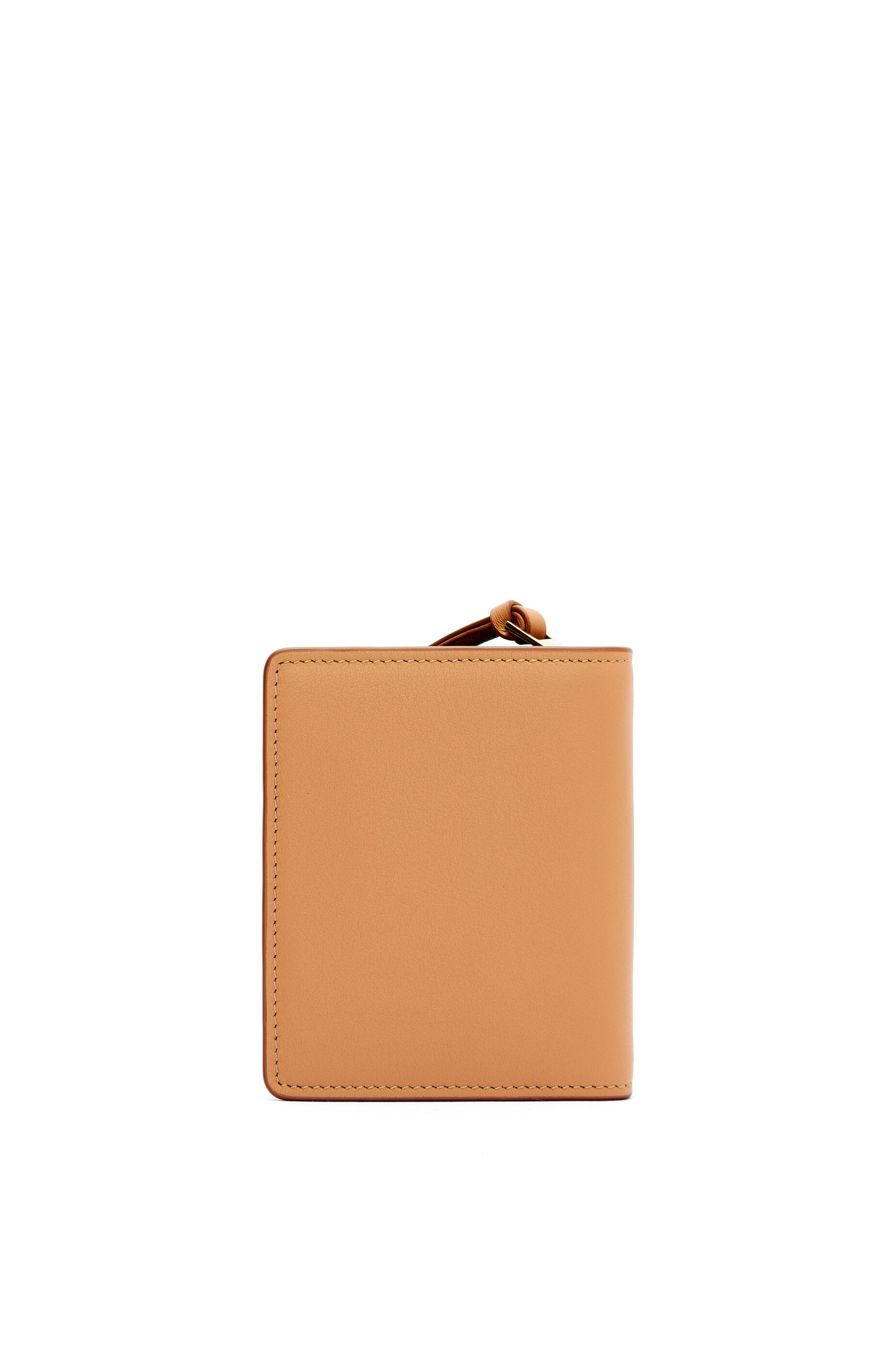Frog compact zip wallet in classic calf - 4