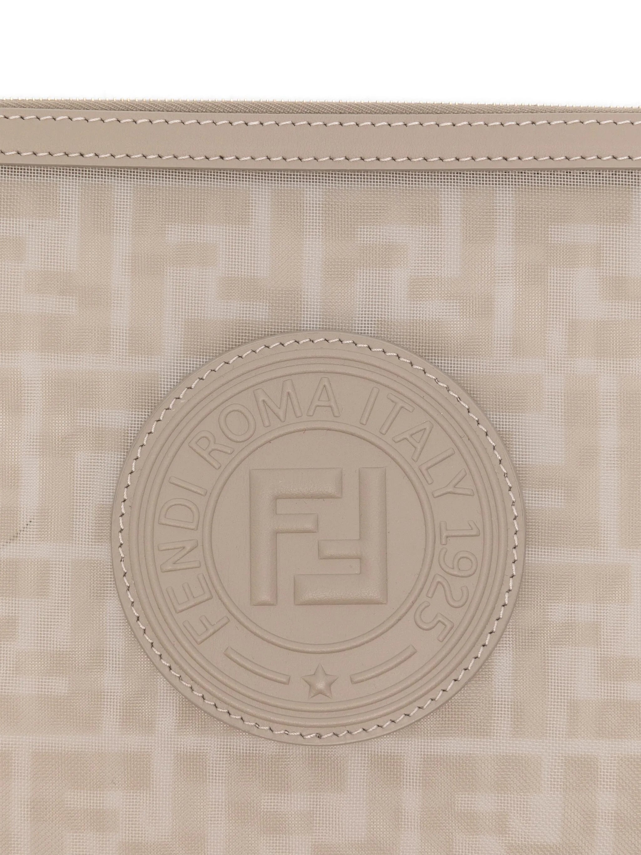 Logo-patch Clutch Bag - 9