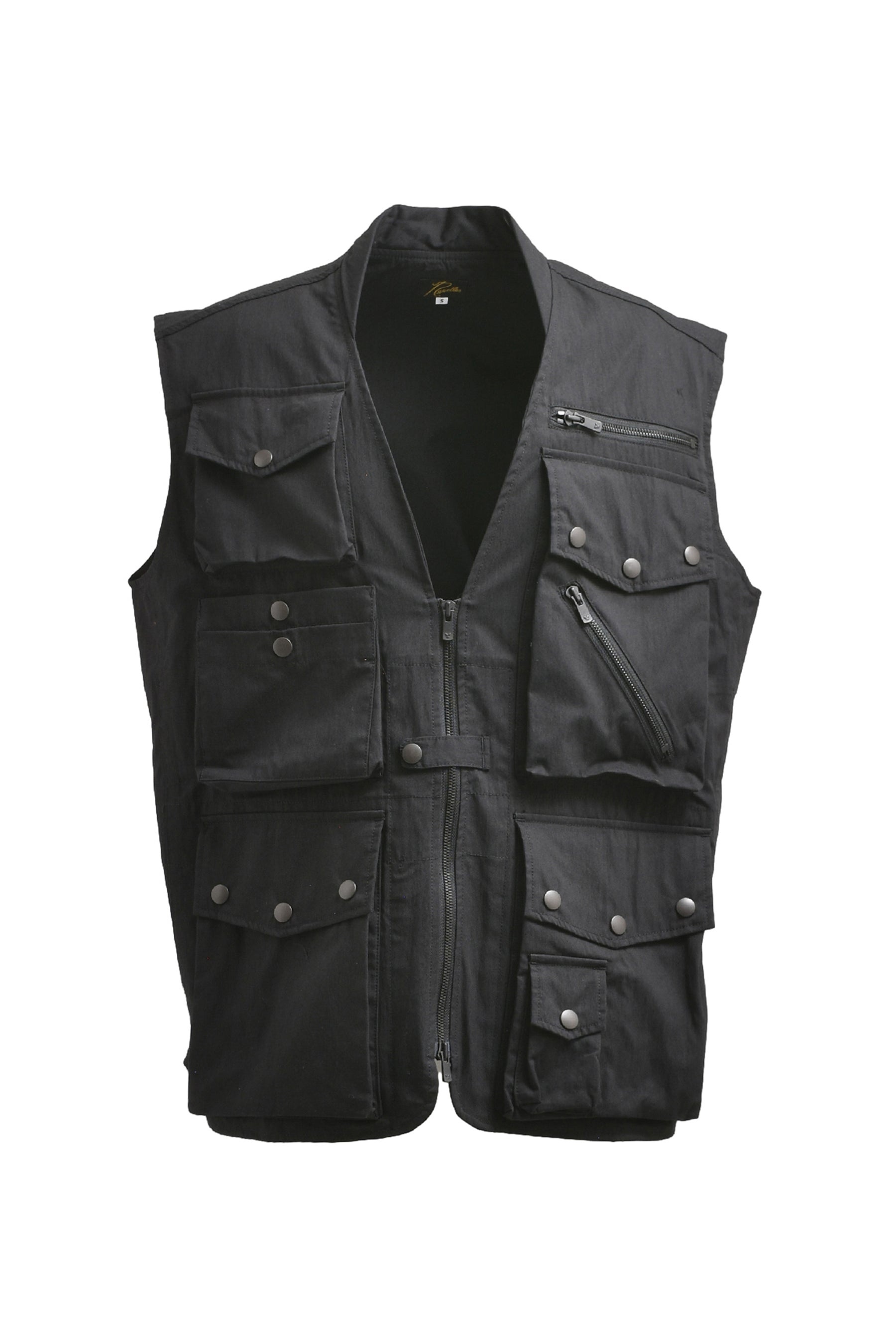 トップス NEEDLES FIELD VEST Khaki Field Vest by NEEDLES on Sale