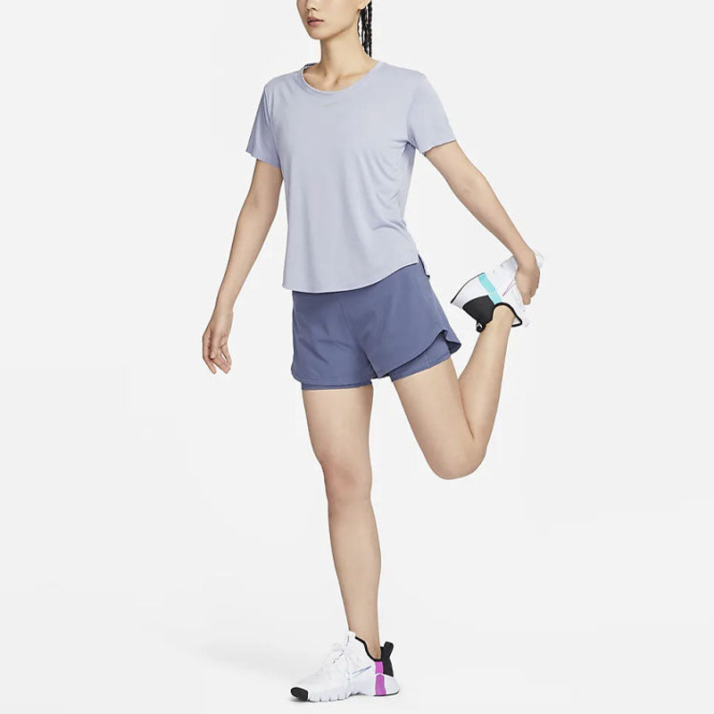 Nike (WMNS) Nike Dri-FIT Bliss 2-in-1 'Purple' DX6023-491 outlook