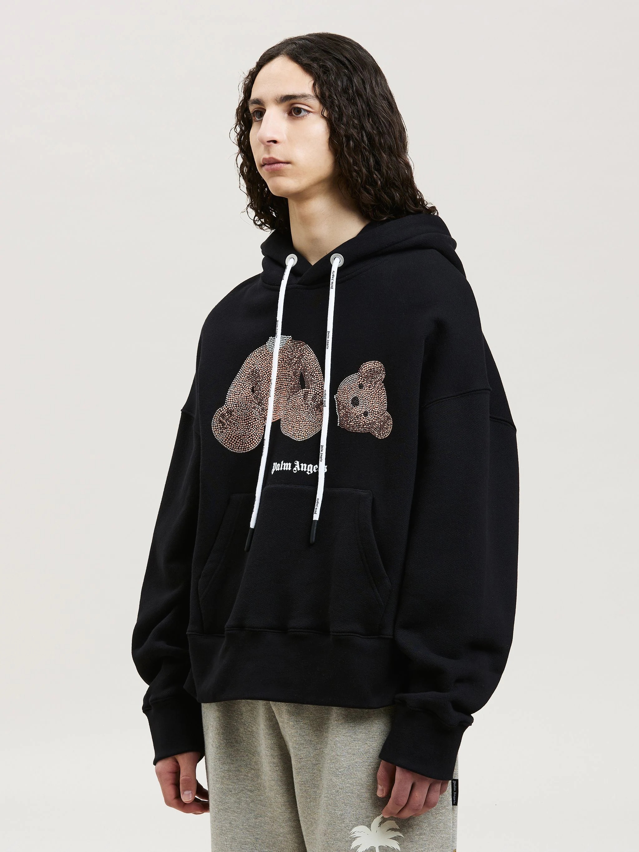 PA SEQUINS BEAR HOODIE - 4