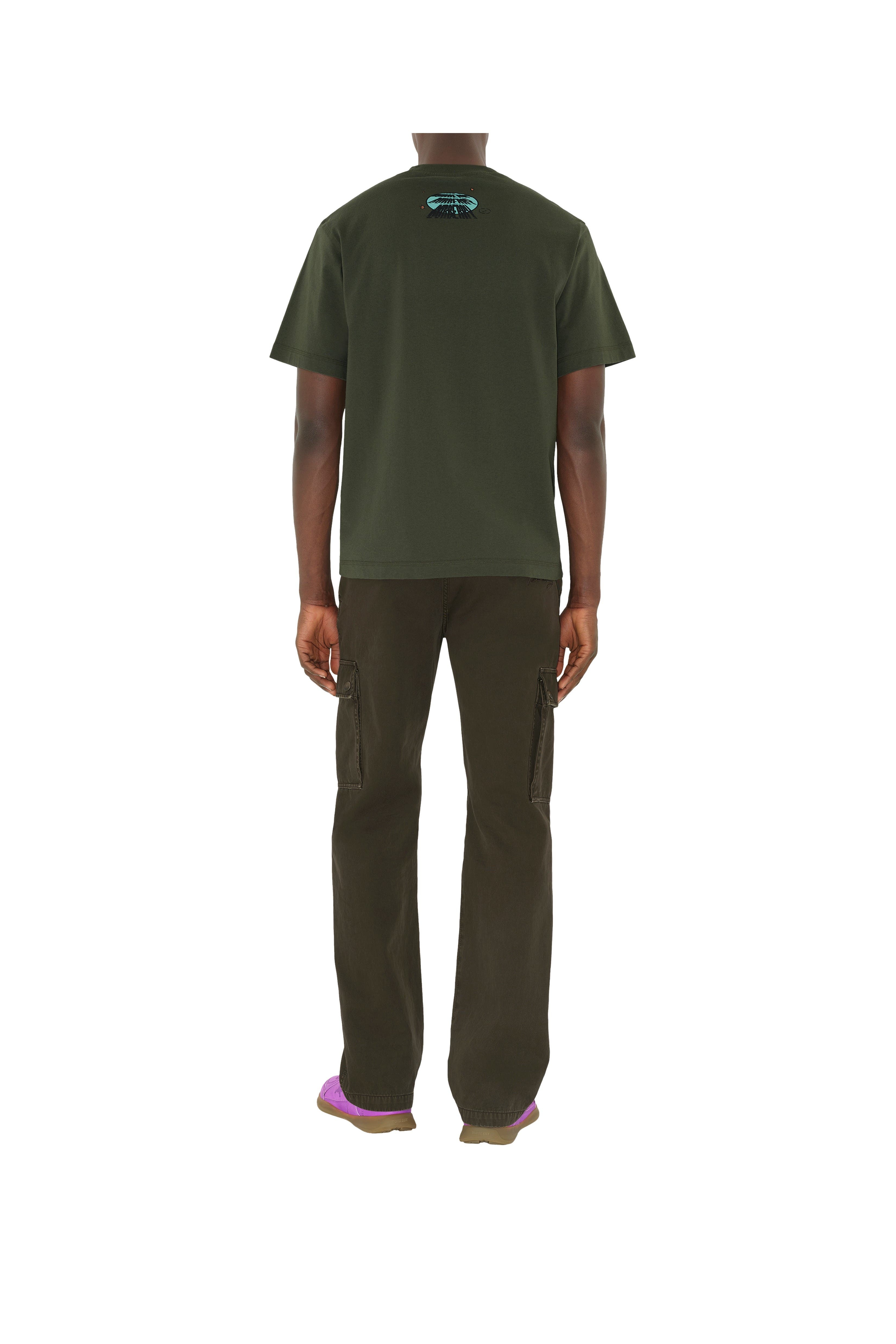burberry Car Cotton T-shirt in Yew Green at Nordstrom - 4