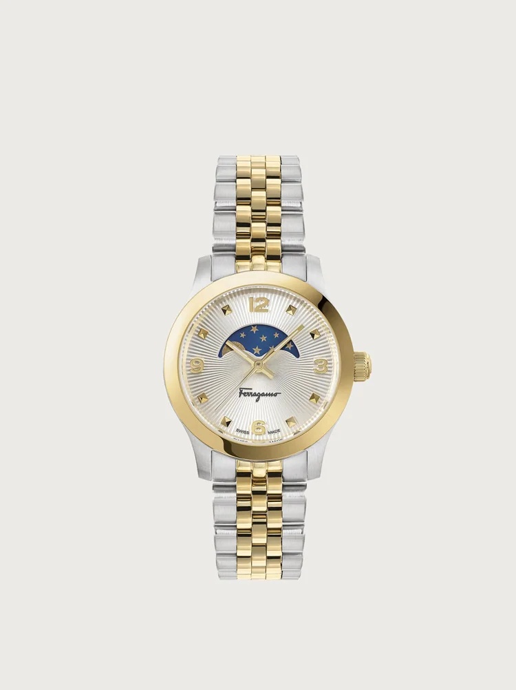 FERRAGAMO DUO MOONPHASE WATCH - 1