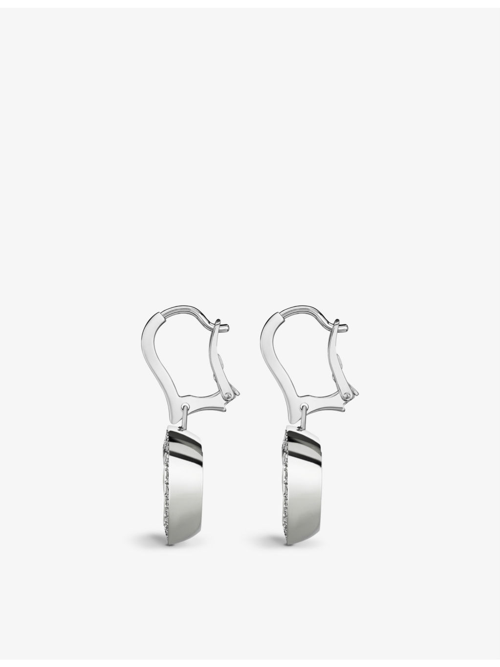 Happy Diamonds 18ct white-gold and diamond earrings - 4