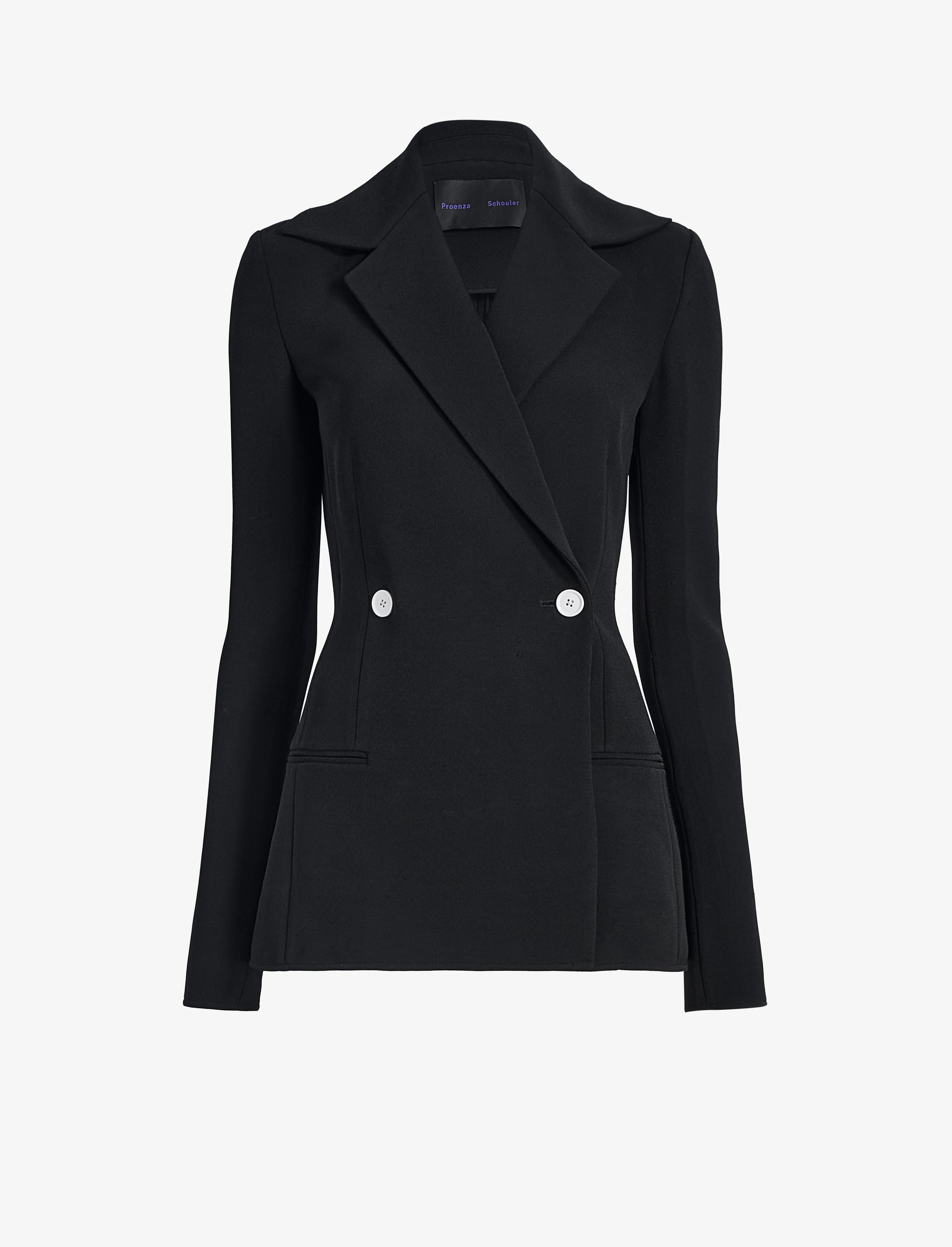 Marine Jacket in Bi-Stretch Suiting - 1