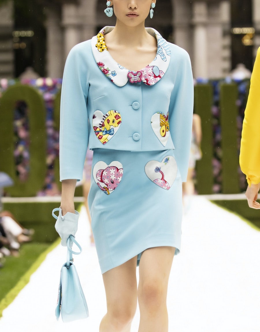CALICO ANIMALS DETAILS CRÊPE SKIRT - 5
